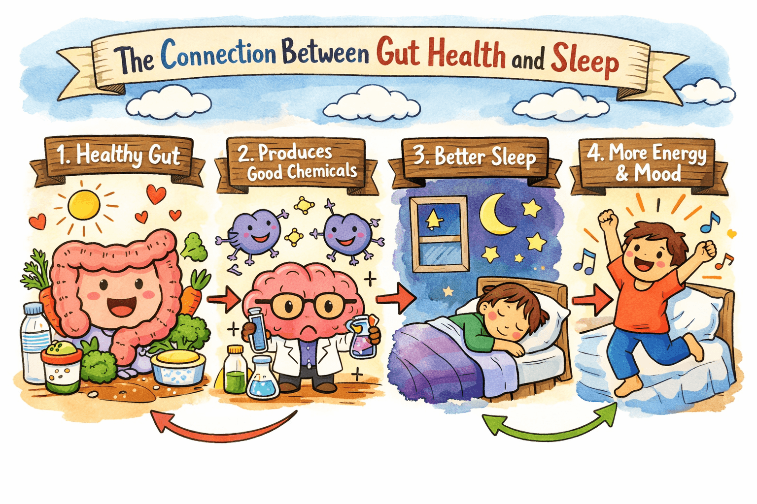 The Connection Between Gut Health and Sleep