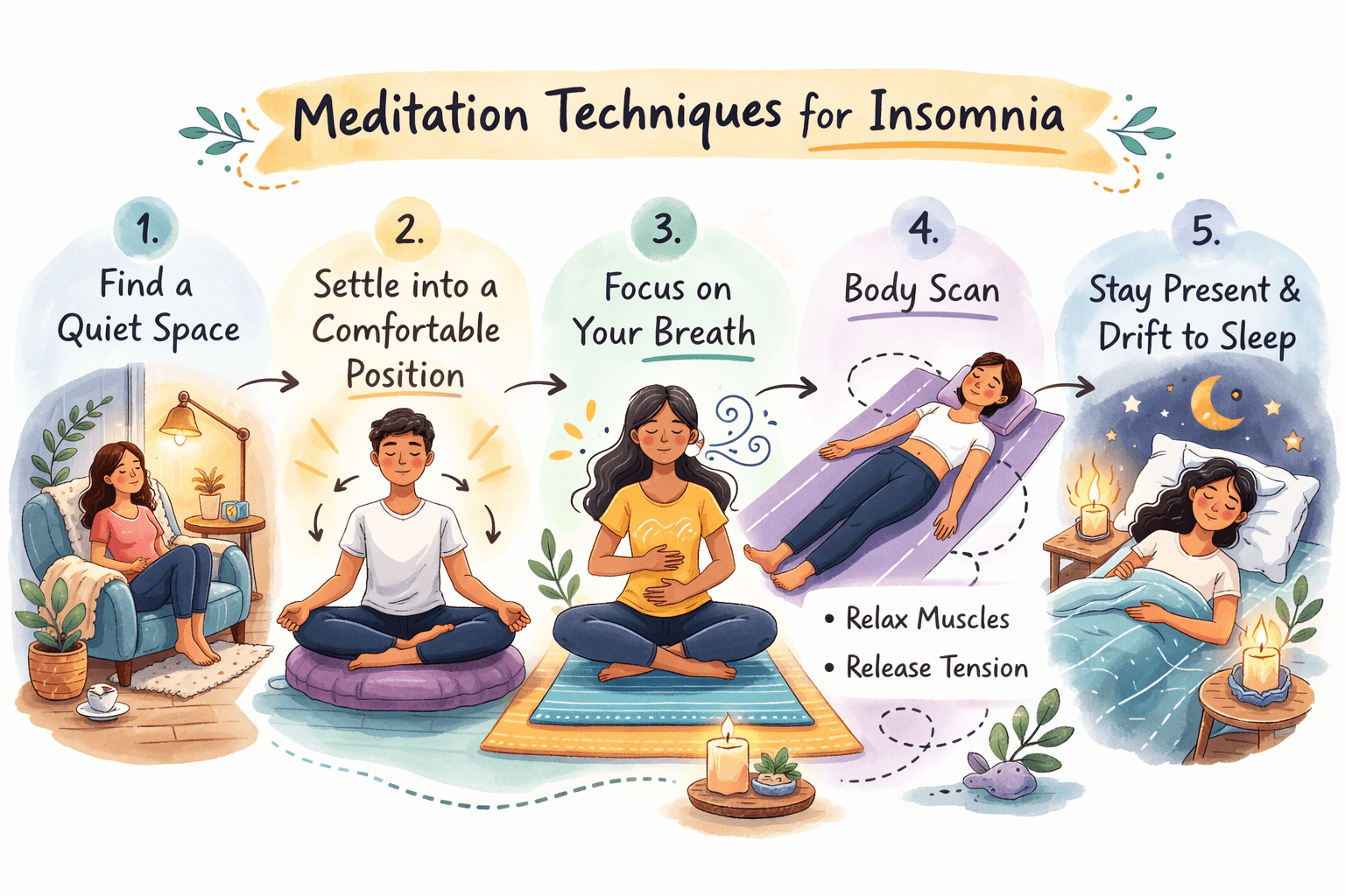 Meditation Techniques for Insomnia