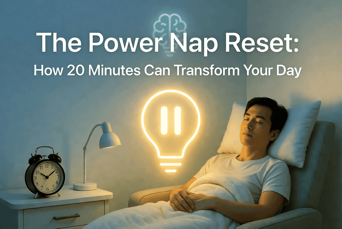 The Power Nap Reset: How 20 Minutes Can Transform Your Day