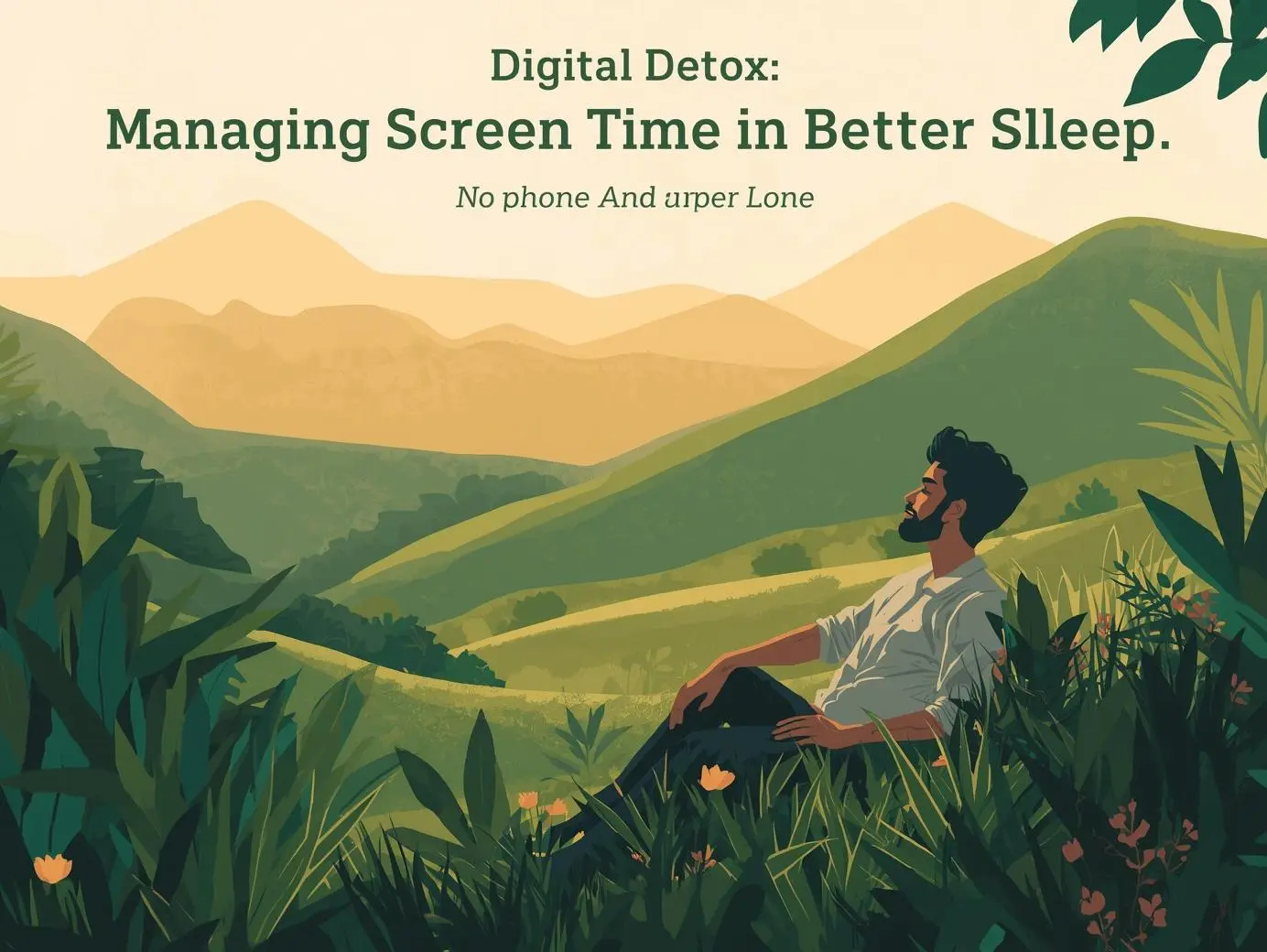 Digital Detox: Managing Screen Time for Better Sleep